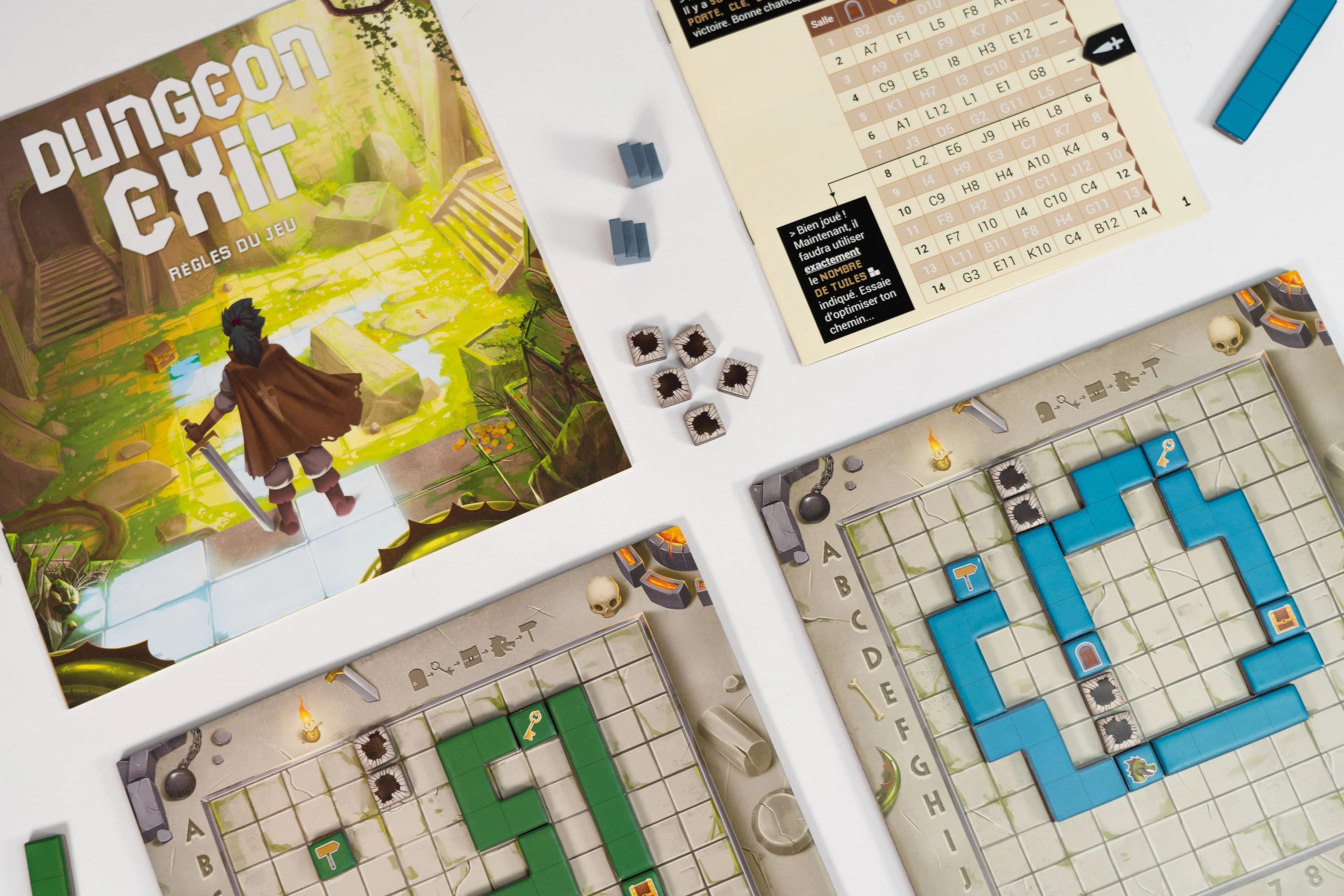 Dungeon Exit Game - Components Overview