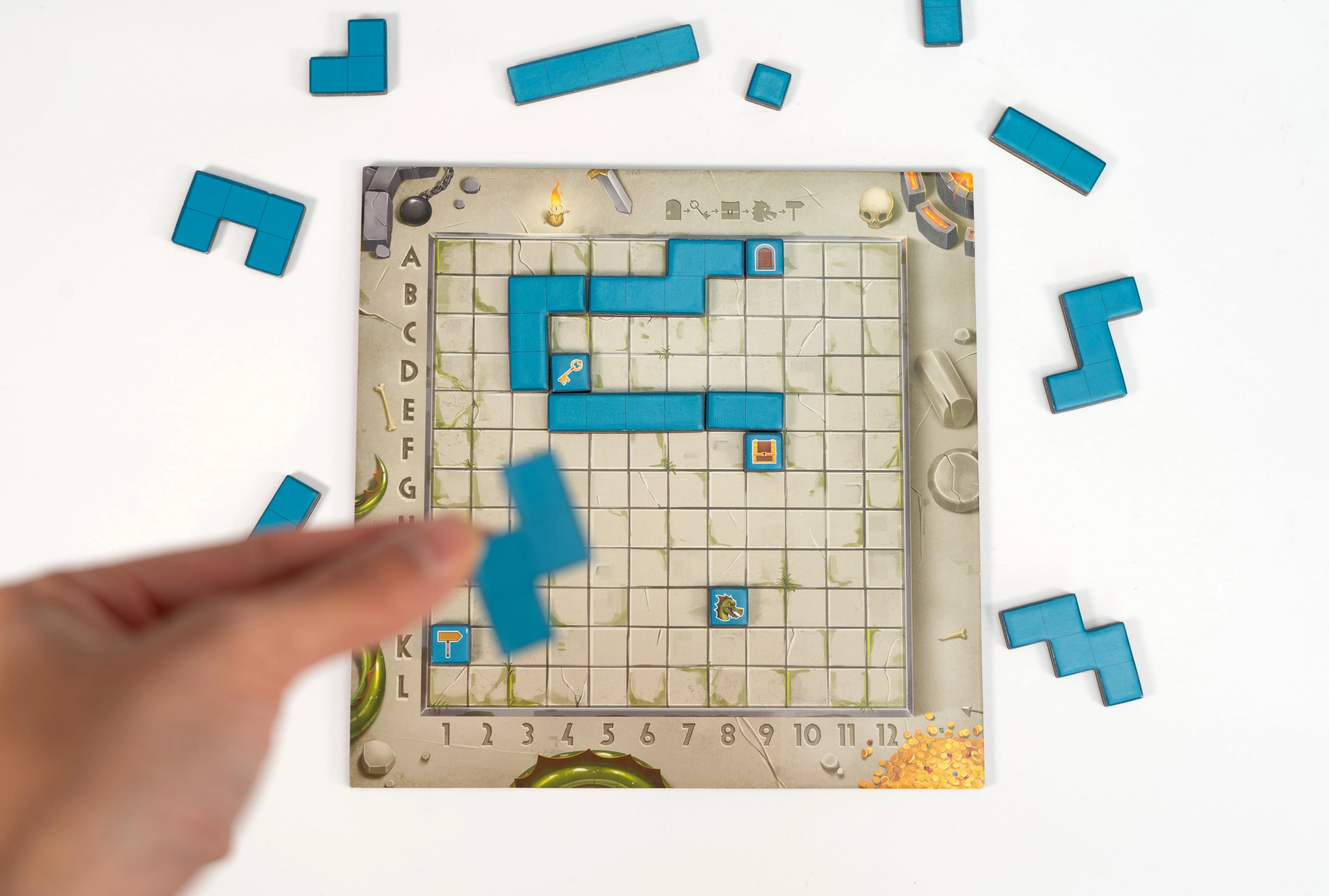 Dungeon Exit Game - Components Magnetic tiles