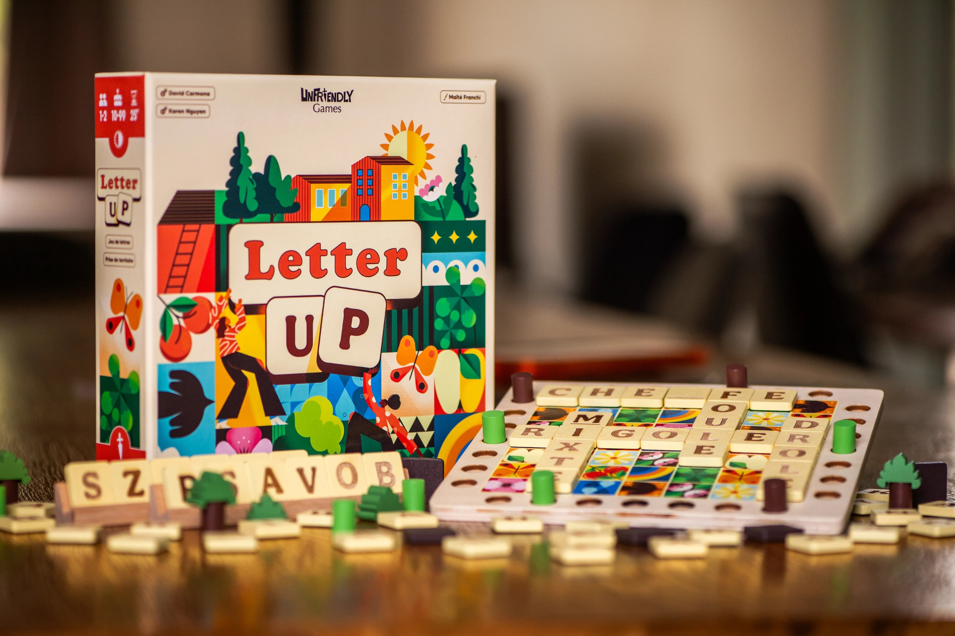 Letter Up Jeu - Boîte Overview