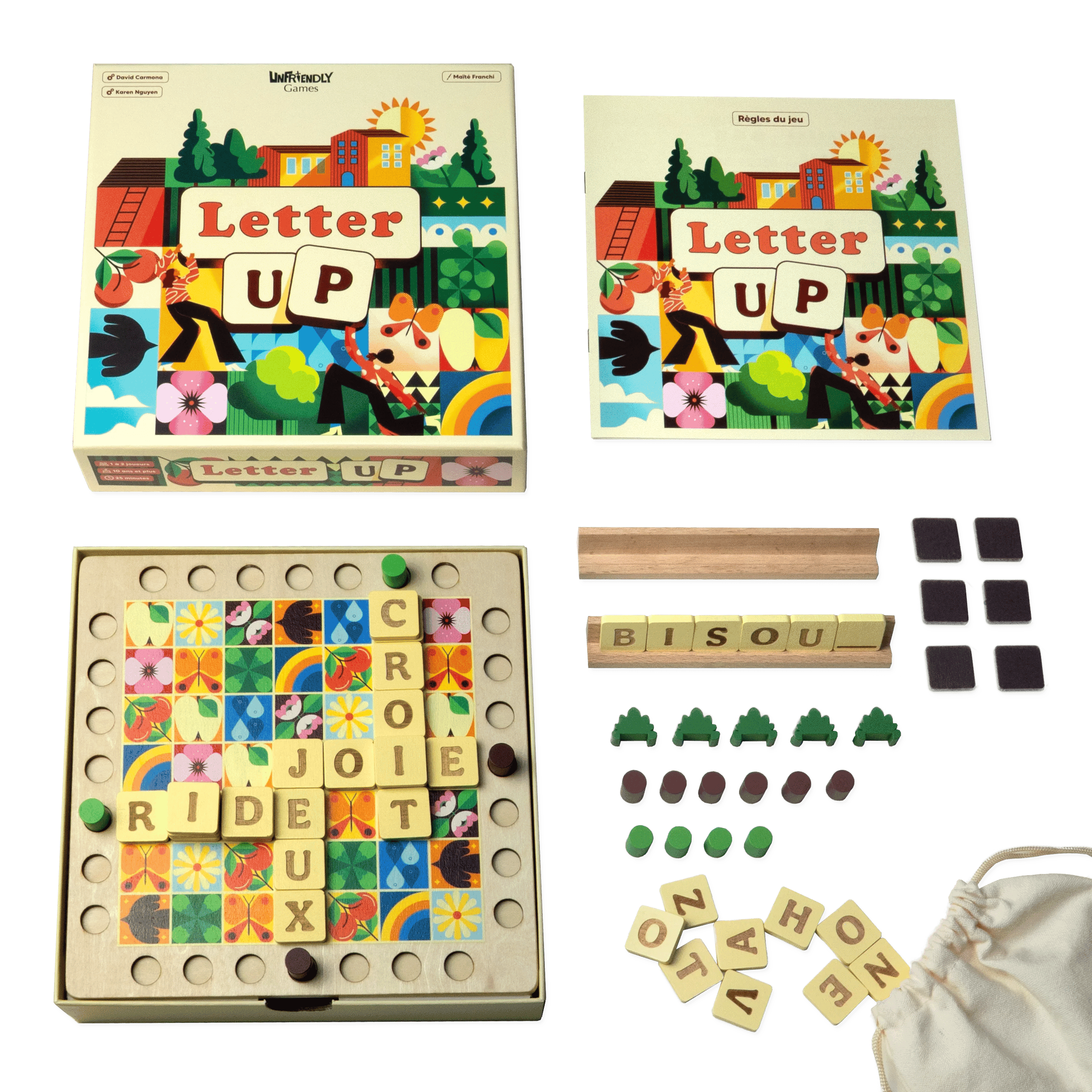 Letter Up Jeu - Matériel